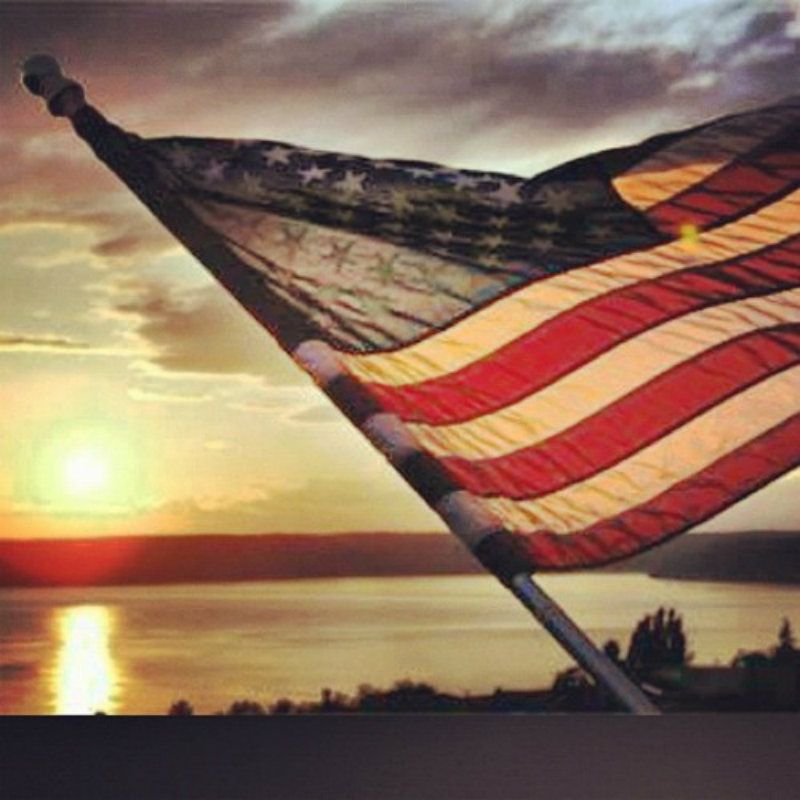 US_Flag_sunset2